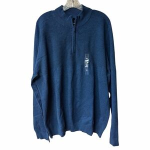 New FLX Men's Premium Quarter Zip Sweater Size XXL
